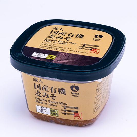 NH Domestic Organic Barley Miso 600g