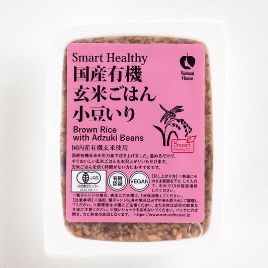 NH Domestic Organic Brown Rice with Red Beans