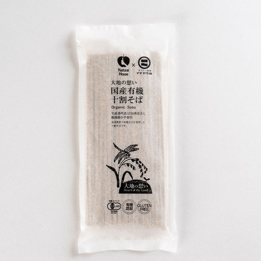 NH有機十割そば(乾麺)180g