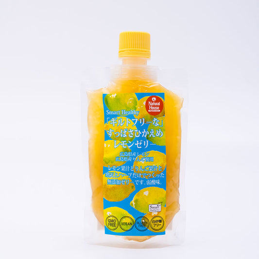 "Guilt-free" mildly sour lemon jelly