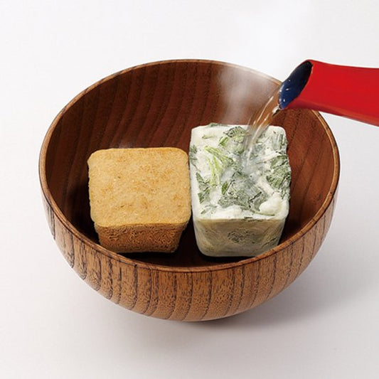 Sticky vegetable miso soup