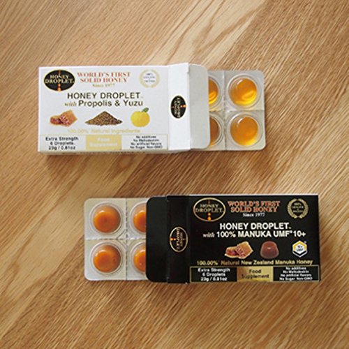Honey Droplets Yuzu & Propolis 23g (6 capsules)