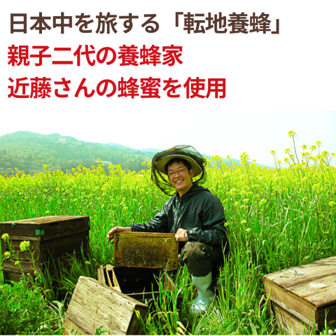 近藤さんの蜂蜜米粉カステラ(抹茶)