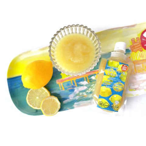 "Guilt-free" lemon jelly