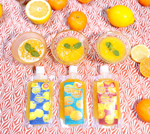 "Guilt-free" Beni Hassaku Jelly