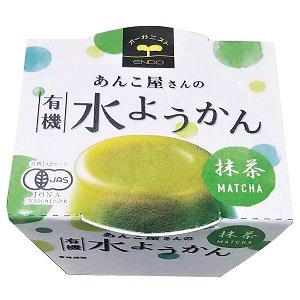 【夏季限定】あんこ屋さんの有機水ようかん 抹茶