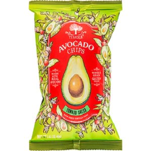 TEMOLE Avocado Chips with Tomato Salsa