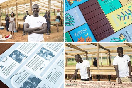 【冷蔵】ラティテュードクラフトチョコレート ダーク80% ルウェンゾリ(夏季期間のみ冷蔵発送)