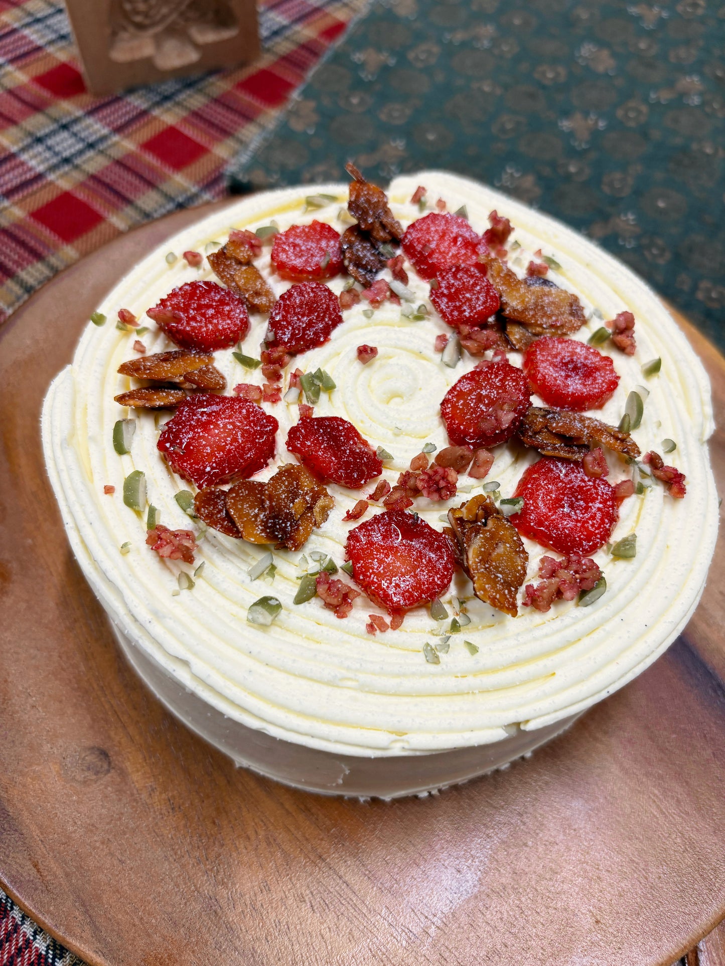 【冷凍】グルテンフリ クリスマスケーキ (12月11日受注締切)