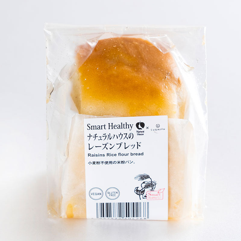 【冷凍】CUBREAD(キューブレッド)米粉レーズンブレッド