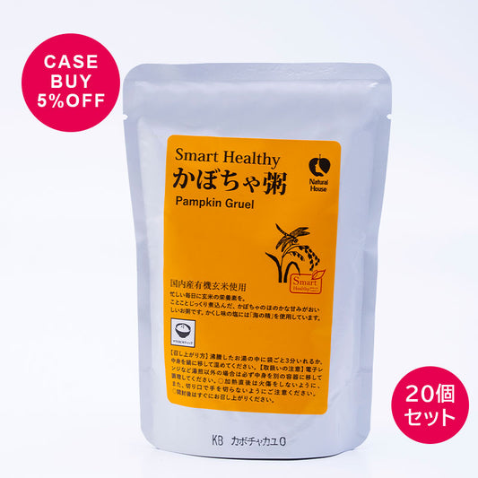 CaseBuy NH Brown Rice Pumpkin Porridge 20-pack