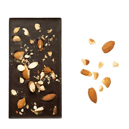 ヴァンヴリット オーガニックチョコレートタブレット(ダーク&アーモンド)