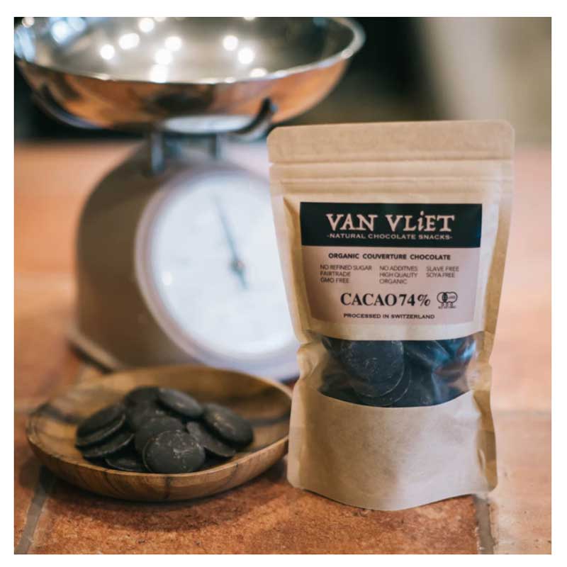 ヴァンヴリット 有機ダーククーベルチュールチョコレート(カカオ74%)