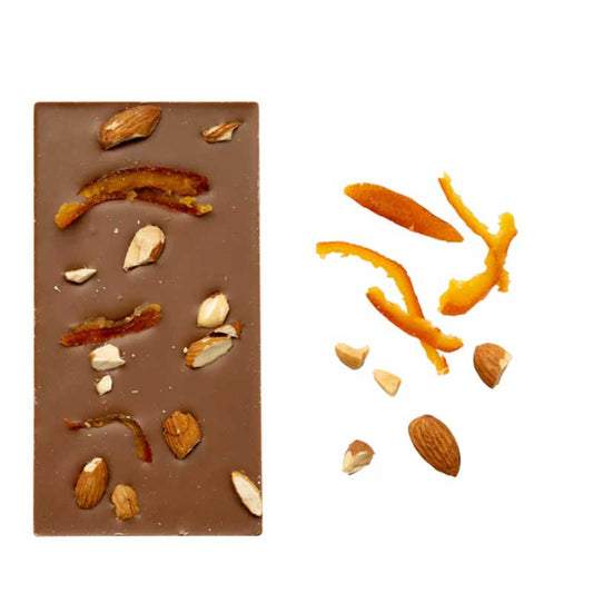 ヴァンヴリット オーガニックチョコレートタブレット(ミルク&いよかん)