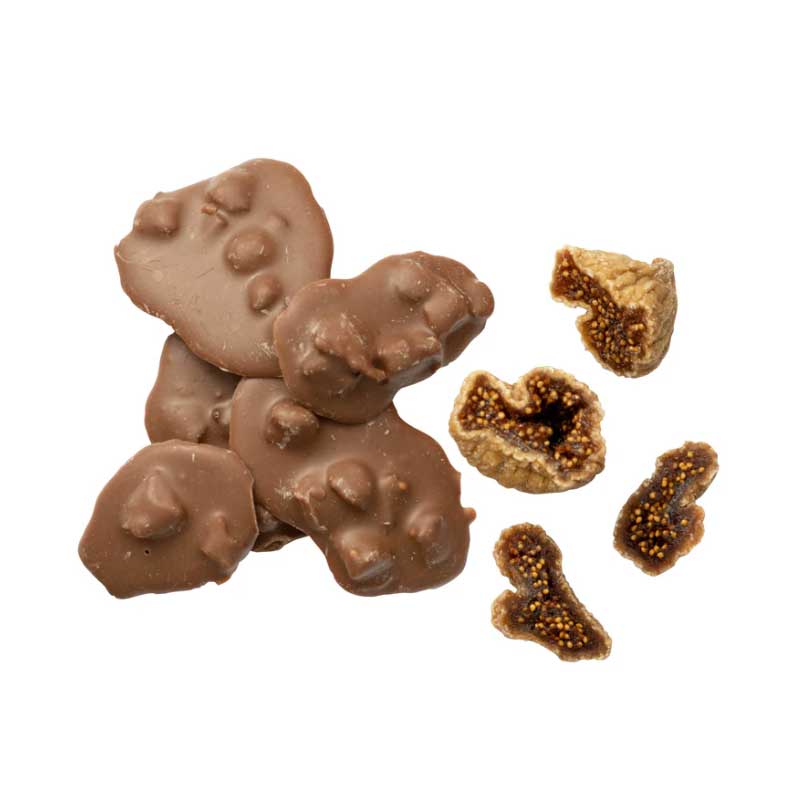 ヴァンヴリット オーガニックチョコバイツ(ミルク×いちじく)