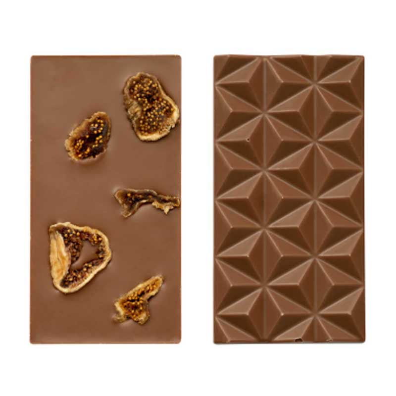 ヴァンヴリット オーガニックチョコレートタブレット(ミルク&いちじく)