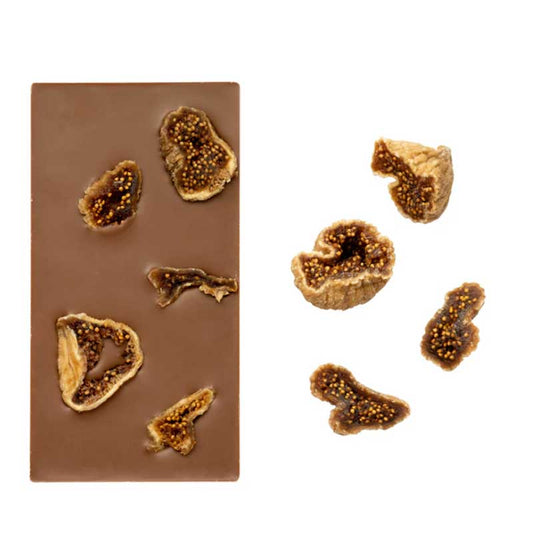 ヴァンヴリット オーガニックチョコレートタブレット(ミルク&いちじく)