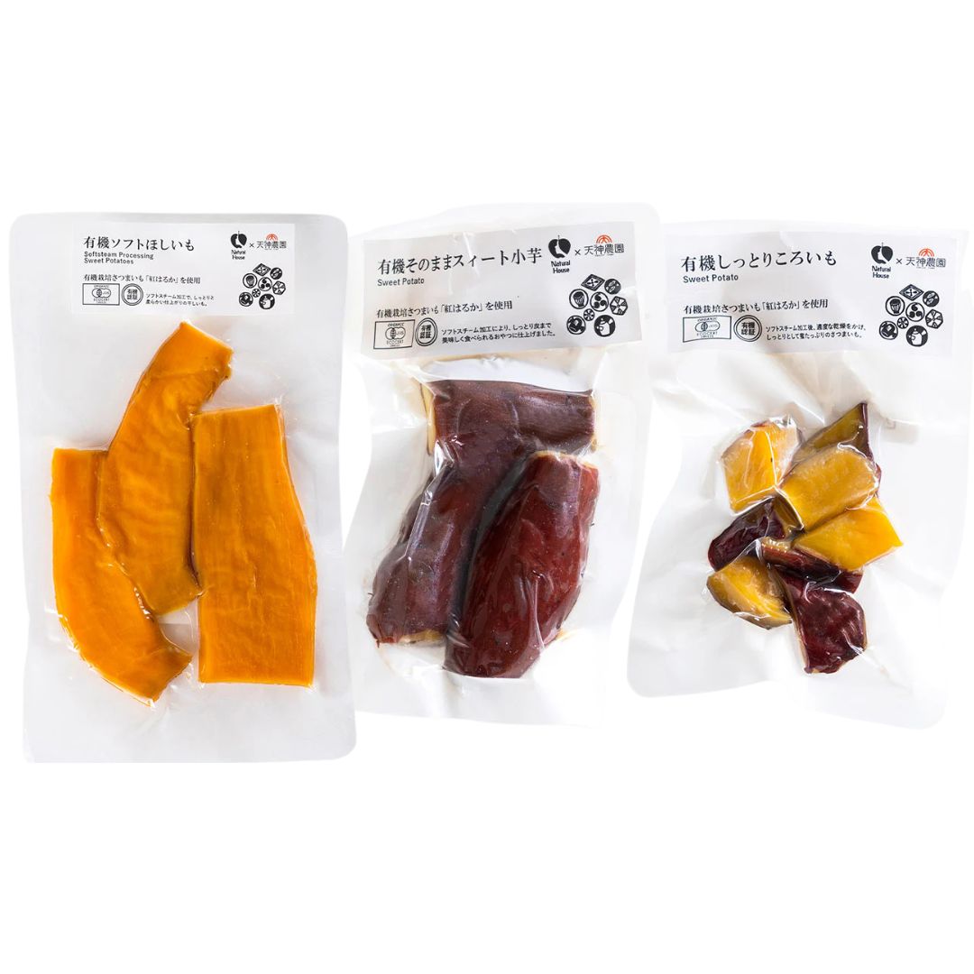 【生産者アソート】天神農園 お芋のお菓子 3種セット