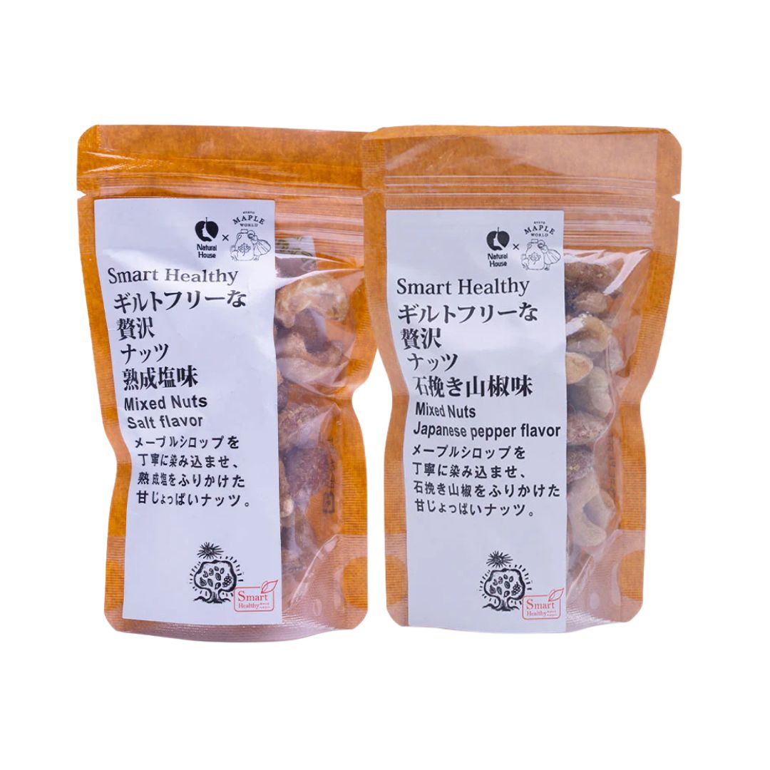 【生産者アソート】贅沢ナッツ2種(京都メープルワールド)
