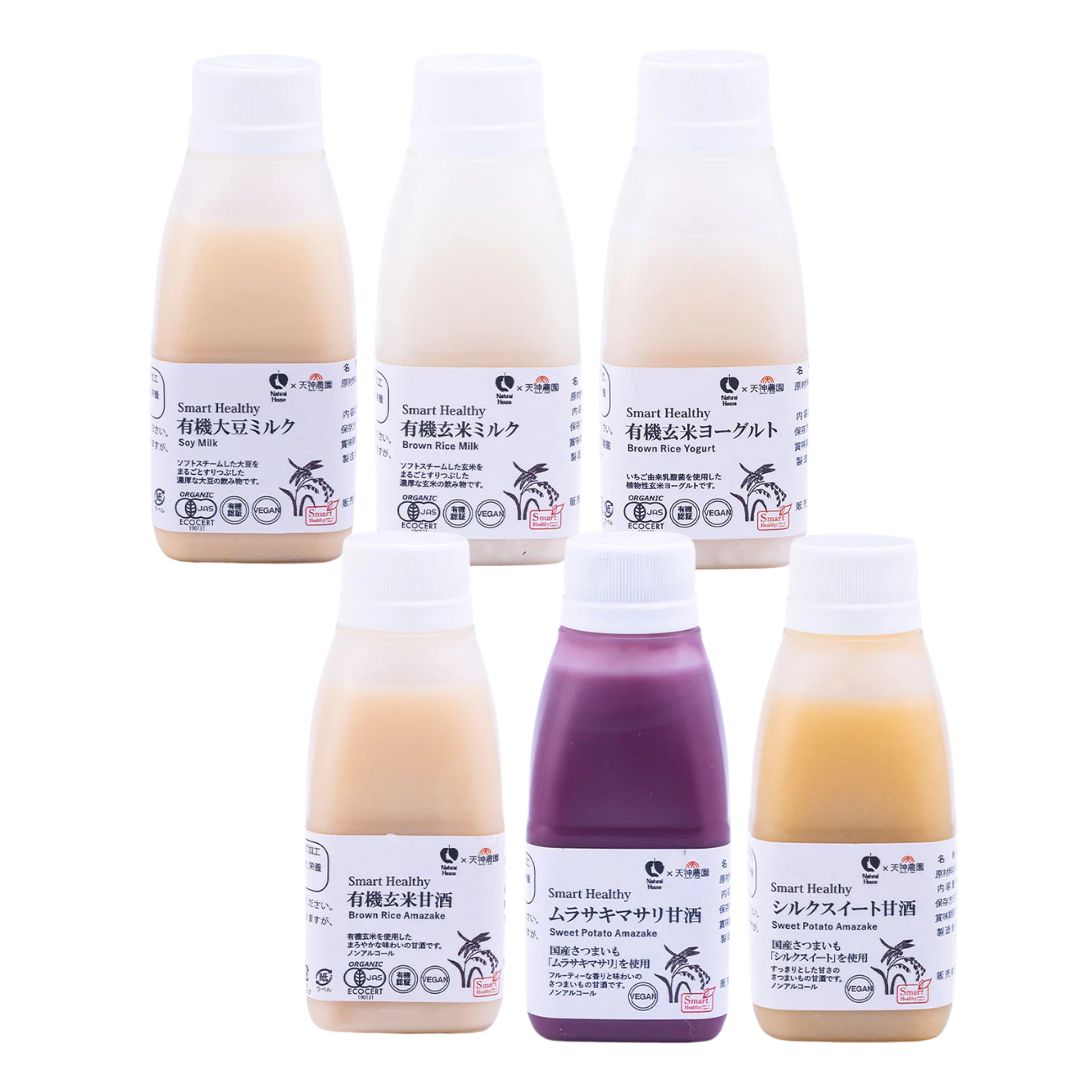 【生産者アソート】プラントベースミルク・ヨーグルト・甘酒6種セット