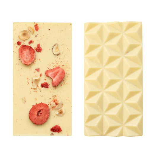 ヴァンヴリット オーガニックチョコレートタブレット(ストロベリー&ヘーゼルナッツ)