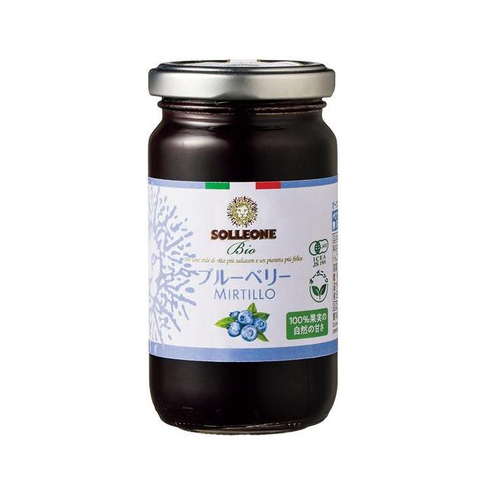 Sol Leone Organic Fruit Spread Blueberry 220g