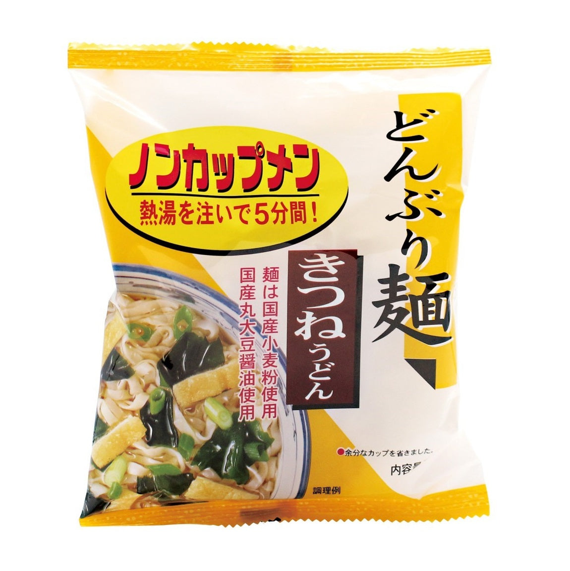 どんぶり麺 きつねうどん