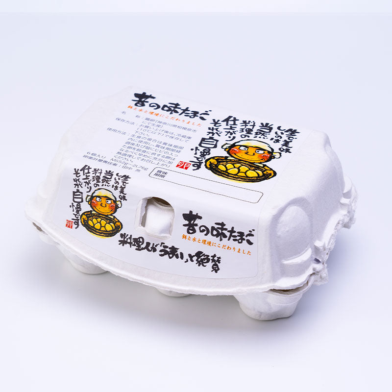 [Refrigerated] Old-fashioned Taste Eggs (6 pieces)