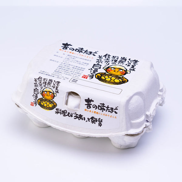 冷蔵】昔の味たまご6玉（土のみ入荷） – ナチュラルハウス オンライン