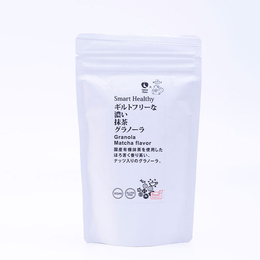 【小麦粉・白砂糖不使用】NHギルトフリーな濃い抹茶グラノーラ