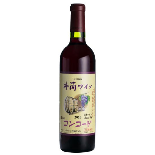 Izutsu Wine Concord Medium Red 720ml 