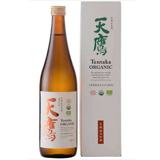 Organic Junmai Ginjo Tentaka Gohyakumangoku 720ml 