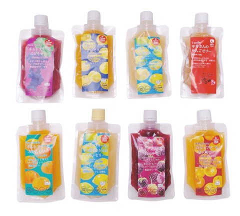 "Guilt-free" mandarin jelly 