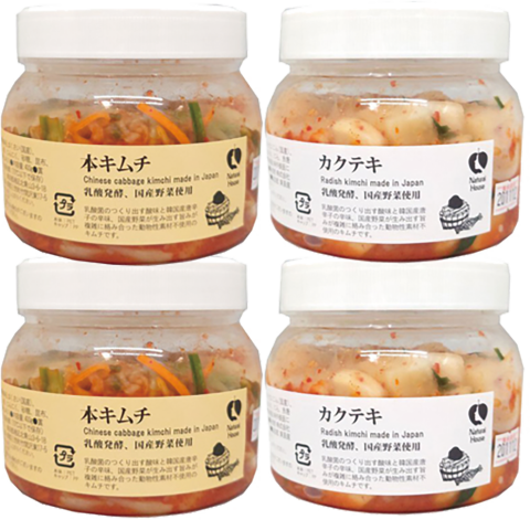 国産本キムチ・カクテキセット – ナチュラルハウス オンラインショップ