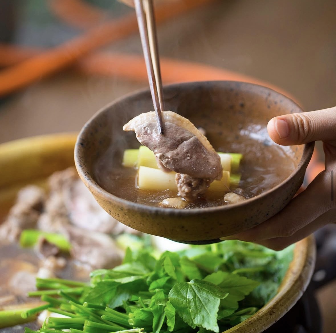 【冷凍】一湖房の合鴨鍋セット（93999）