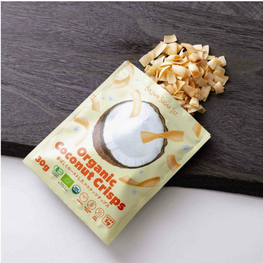 【次回入荷予定 5月下旬】オーガニック ココナッツクリスプ30g