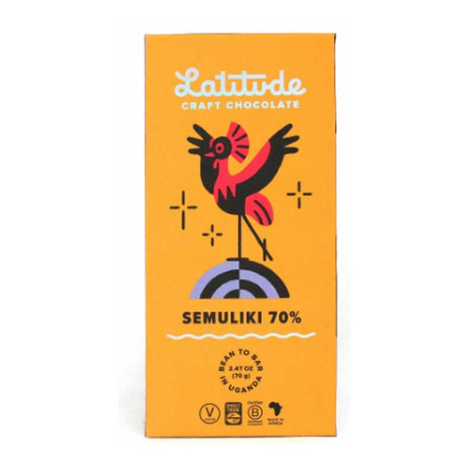 [アフリカンテーブル]ラティテュードクラフトチョコレート　ダーク70%　SEMULIKI/セムリキ